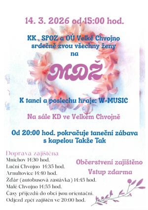 Pozvánka na MDŽ